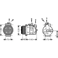 VAN WEZEL 3000K393 Aircopomp