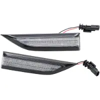 Volkswagen Set LED Zijknipperlichten passend voor Volkswagen Transporter T6 2015- - Wit - incl. DRL
