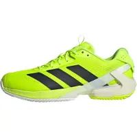 Adidas Sportschoen 'Adizero Ubersonic 5' grasgroen / zwart