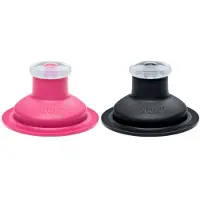 Nuk 10255252 Duw-Trek de uitloop van het silicone voor Sport Cup en Junior Cup, lekvrije, 1 stuk roze