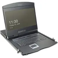 Digitus DS-72211-4GE KVM-console 8 poorten CAT 5 (RJ45) 1366 x 768 Pixel