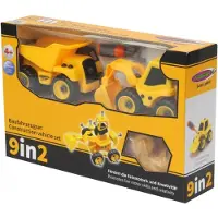 Jamara Bouwvoertuigenset 9in2 |