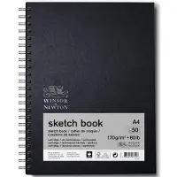 Winsor & Newton Schetsboek spiraal 170gr. 50 vel A4