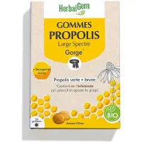 Herbalgem Propolis Breed Spectrum Bio 24 St Omhulde tabletten