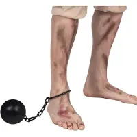 Boland bal met ketting