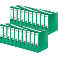 Falken Recycolor vijl, DIN A4, rugdikte 80 mm, 20 stuks, groen