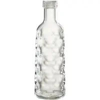 Jline Fles gehamerd in giftbox plastic transparant