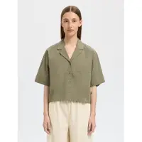 Selected Blouse kaki