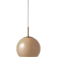 Frandsen Hanglampe , Ball, dimbare, Roestbruin, Woonkamer, Glas, Designer