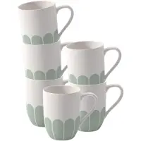 Villeroy & Boch Mok Fleur Vert 290ml (6 delig)