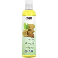 Now Oplossingen, Biologische Zoete Amandelolie, 100% Pure Voedende Olie, 8-Ounce