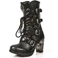 New rock Veterlaarzen 'M-TR003-S1' zwart