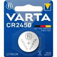 Varta 3x Lithium Coin Cr2450 Blister