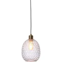 It's About Romi Hanglamp Venice, dimbaar, helder / transparant, Woon-/ Eetkamer, Glas, Design, hanglamp