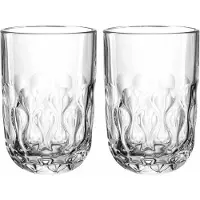Leonardo GOCCE 2 Latte Macchiato glas 390ml - set/2