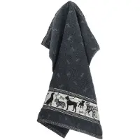 Bunzlau Castle Keukendoek Dogs Anthracite KitchenTowelDogsAnthracite - 60 x 53 cm
