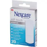 3M Nexcare Soft Touch Universal Pleisters 20 St