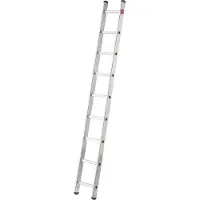 Hailo aluminium enkele ladder S60 ProfiStep UNO, 9 sporten