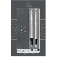 Parker Steel Im Essential Ct Ballpoint Pen + Pen Set Blauw Kinderen