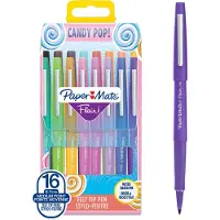 Paper Mate viltstiften | medium punt (0,7 mm) | Candy POP en diverse kleuren | 16 stuks