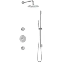 Hotbath Cobber IBS20CR inbouwdouche met glijstang chroom