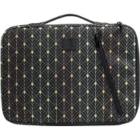 Exacompta laptophoes Sleeve 13-14 inch Neo Deko, gewatteerd, hoekbescherming, oprolbaar handvat, voorvak, gerecycled