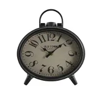 Decostar Countryfield Tafelklok ro Leeton zwart