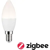 Paulmann 50125 LED ZB Kerze 400lm 5,5W 2700K matt dim Home LED-lamp E14 Energielabel: G (A - G) 5 W Warmwit Mat
