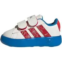 Adidas Sportschoen 'x Marvel Spider-Man Grand Court' blauw / robijnrood / wit