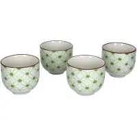 Ritzenhoff & Breker Set van 4 theemokken 100ml Lime Rio - Ritzenhoff 744835