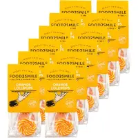 Food2Smile | Orange Lollipops | 12 stuks | 12 x 50 gram