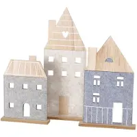 Boltze Deco display Nordy, 3 stuks, Set 3