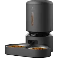 Petlibro Dual Voerautomaat 5L voor honden en katten zwart - PL-AF006-93B