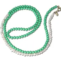 Casetastic Hoesjetastic Universele Kralen & Parels Telefoonketting Draagkoord 125 Cm Groen
