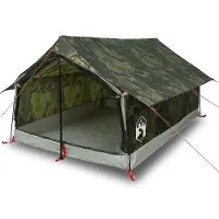 vidaXL Tent 2-persoons waterdicht camouflage
