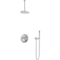 Hotbath Cobber IBS20ACR inbouwdouche met 30cm plafondbuis chroom
