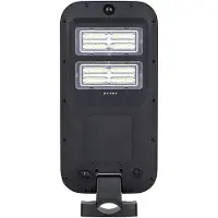 Enzo LED Solar Straatlamp 14W 4000K zwart + schemerschakelaar - 5014120