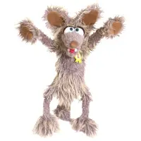Living puppets Prairiewolf Jörg Schlawenski -