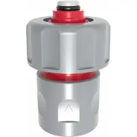 AWTOOLS Snelle koppeling voor slang 3/4", met STOP-functie, doos van 40 stuks