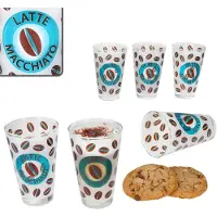 Ritzenhoff & Breker Set van 6 Latte Macciato 310ml Cremona Blauw 12.9 cm - Ritzenhoff 0806236