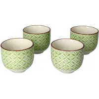 Ritzenhoff & Breker Set van 4 theemokken 100ml Lime Sao - Ritzenhoff 744941