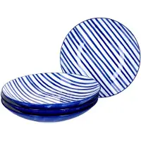 Ritzenhoff & Breker Set van 4 soepborden 21.5cm Stripes Seaside - Ritzenhoff 270235
