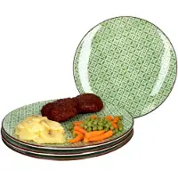 Ritzenhoff & Breker Set van 4 dinerborden 26.5cm Lime Sao - Ritzenhoff 744880