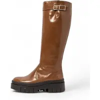 Art Dames Bruine leren laarzen 1959 (40), Leer, Plat, Ritssluiting, Casual 119591132003_023
