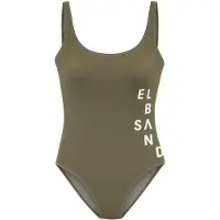 Elbsand Badpak olijfgroen / wit