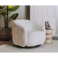 Tower Living Fauteuil Castro Stof Haga 23 Pearl (draaibaar)