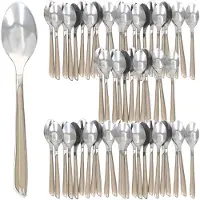 Ritzenhoff & Breker Set van 60 BEAUTY besteklepels taupe - 805543