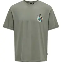 Only & Sons Osjkeane T-shirts Heren Liath 158/164