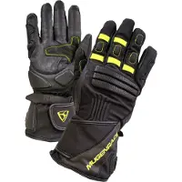 MUGENRACE Primo Winter Zwart Neon Gele Handschoenen Maat S