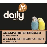 Daily GRASPARKIETENZAAD SUPER KWEEK-2KG-GRASPARKIET-EXTRA FIJNE ZADEN-OPGROEI